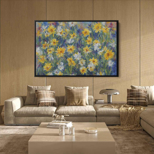 Modern Oil Daffodils #117 - Kanvah