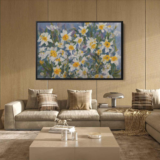Modern Oil Daffodils #128 - Kanvah