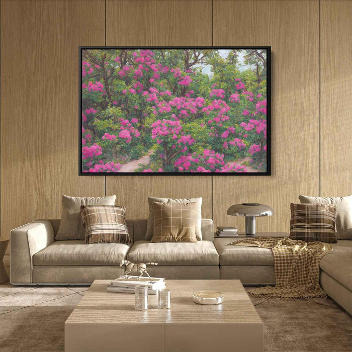 Modern Oil Rhododendron #103 - Kanvah