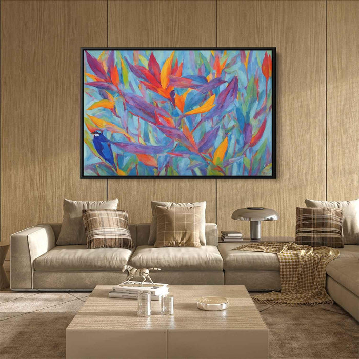 Birds of Paradise Oil Painting #111 - Kanvah