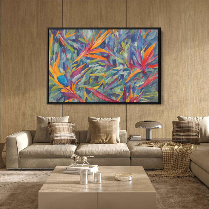 Birds of Paradise Oil Painting #128 - Kanvah