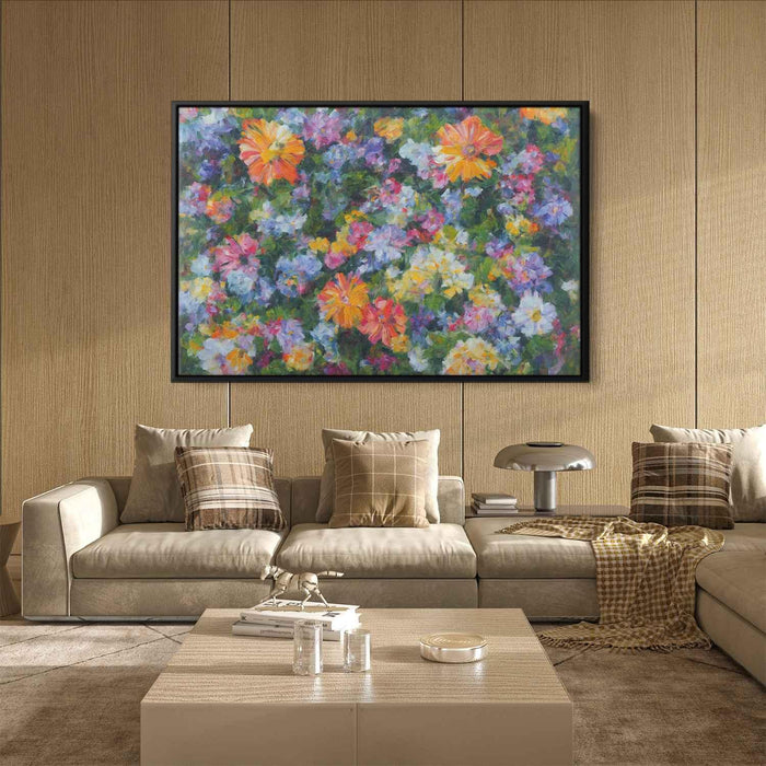 Tropical Flowers Oil Painting #107 - Kanvah