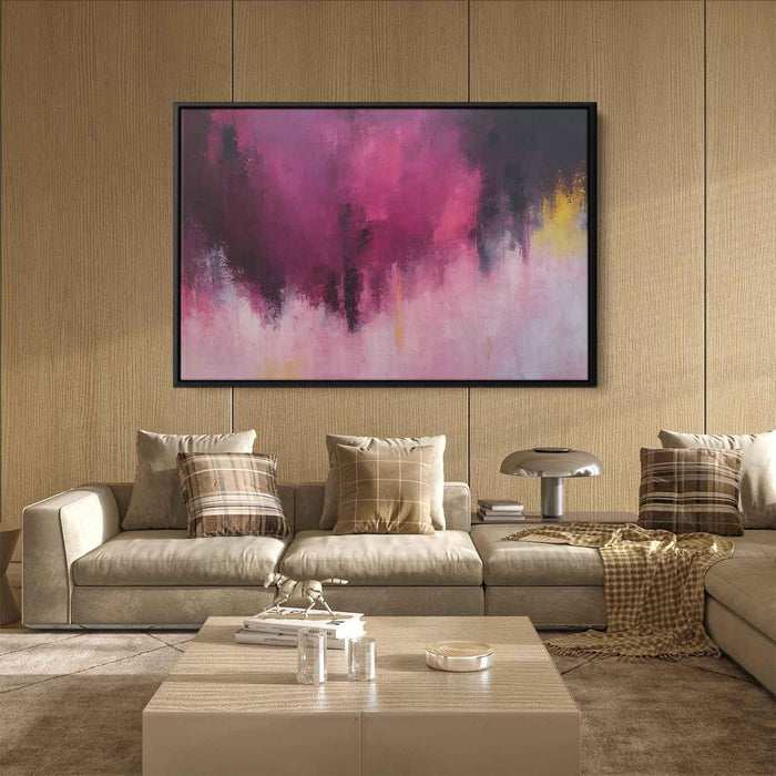 Pink Abstract Painting #114 - Kanvah