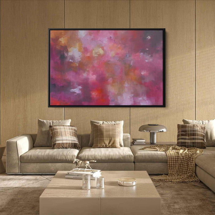 Pink Abstract Painting #136 - Kanvah