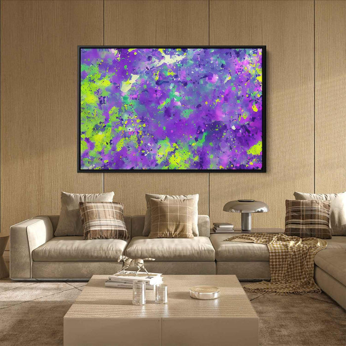 Purple Abstract Splatter #127 - Kanvah