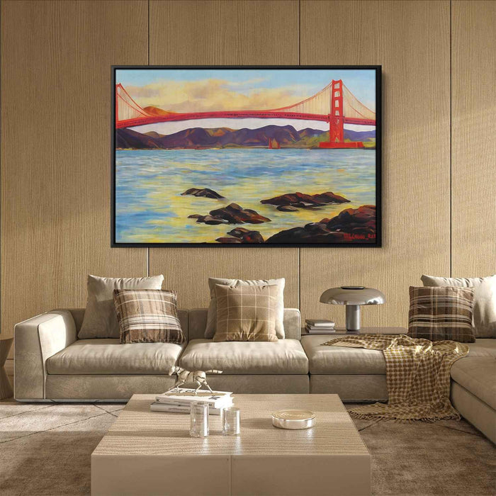 Realism Golden Gate Bridge #127 - Kanvah