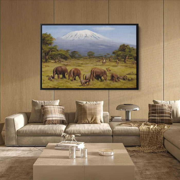 Realism Mount Kilimanjaro #124 - Kanvah