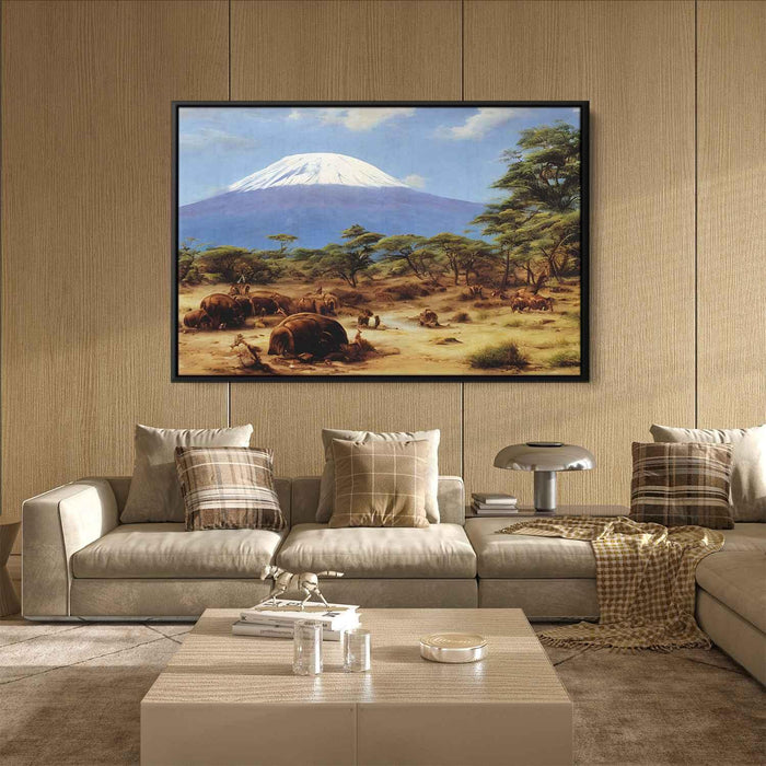 Realism Mount Kilimanjaro #127 - Kanvah