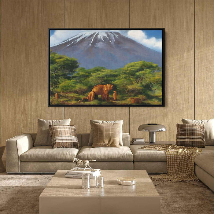 Realism Mount Kilimanjaro #133 - Kanvah