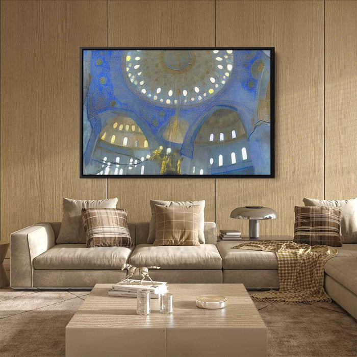 Realism Blue Mosque #103 - Kanvah