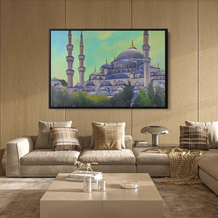 Realism Blue Mosque #117 - Kanvah