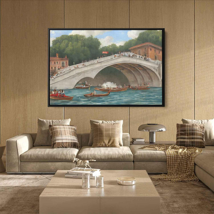 Realism Rialto Bridge #118 - Kanvah