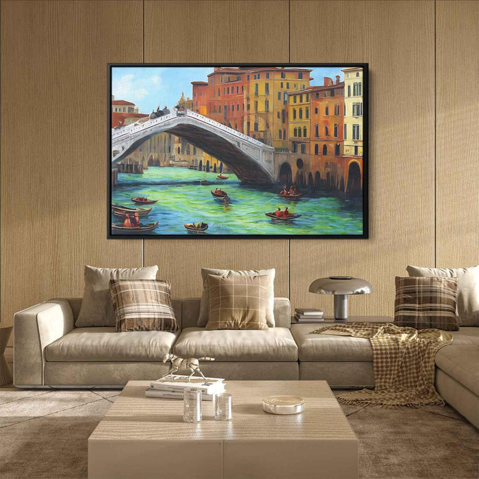 Realism Rialto Bridge #136 - Kanvah