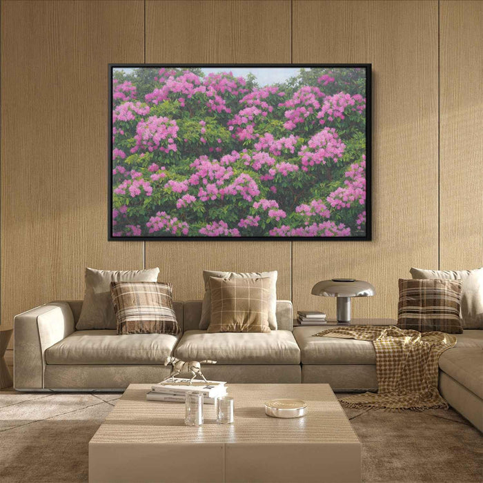 Realistic Oil Rhododendron #136 - Kanvah