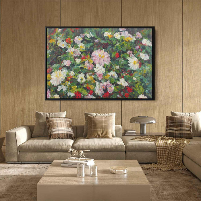 Realistic Oil Tropical Flowers #114 - Kanvah