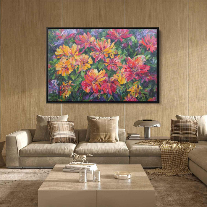 Realistic Oil Tropical Flowers #117 - Kanvah