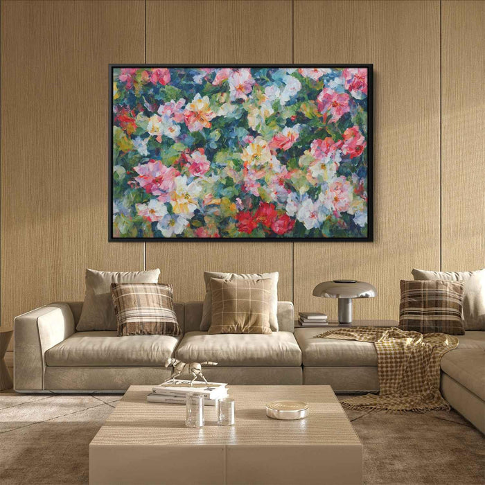 Realistic Oil Tropical Flowers #124 - Kanvah