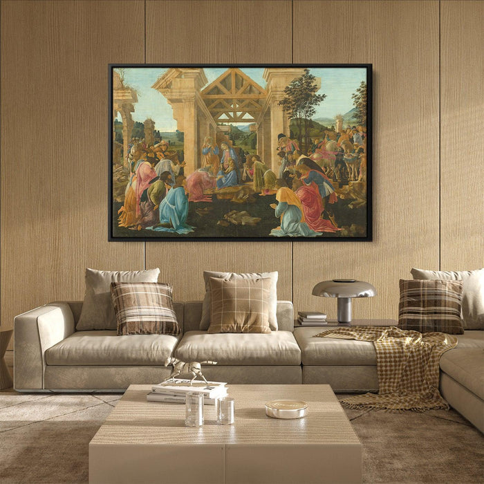 Adoration of the Magi by Sandro Botticelli - Canvas Artwork