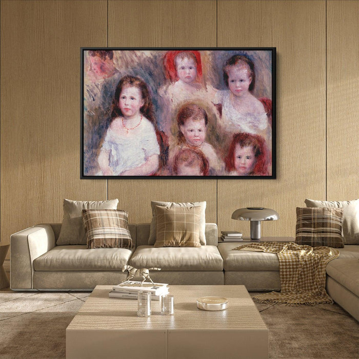 The Children by Pierre-Auguste Renoir - Canvas Artwork