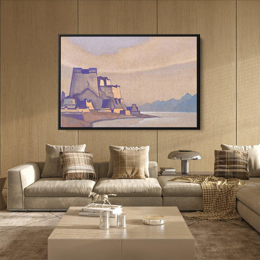 Tibet. Dzong. by Nicholas Roerich - Canvas Artwork