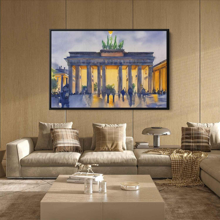 Watercolor Brandenburg Gate #134 - Kanvah
