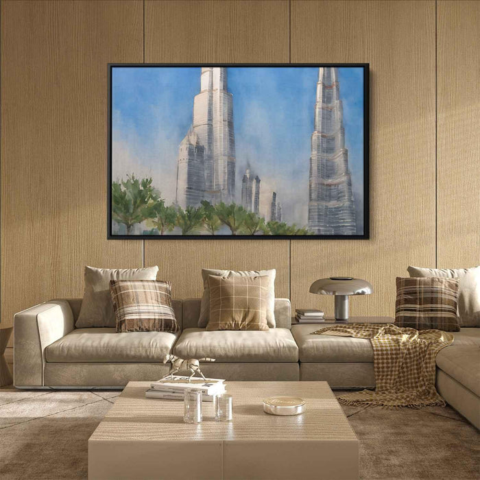 Watercolor Burj Khalifa #118 - Kanvah