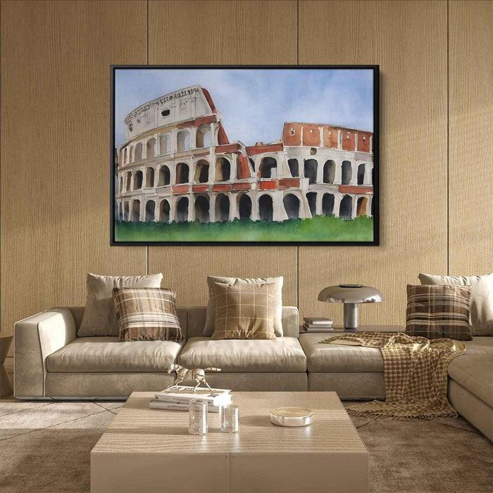 Watercolor Colosseum #117 - Kanvah