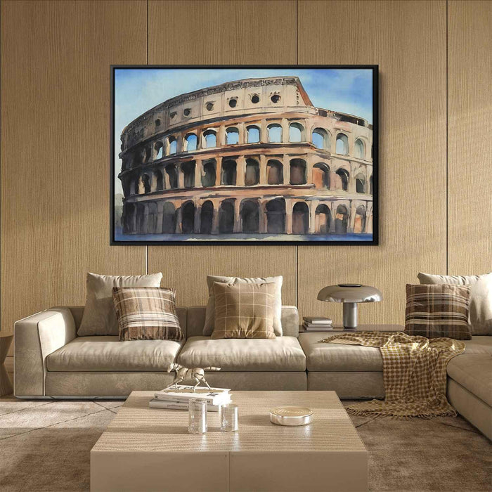 Watercolor Colosseum #126 - Kanvah