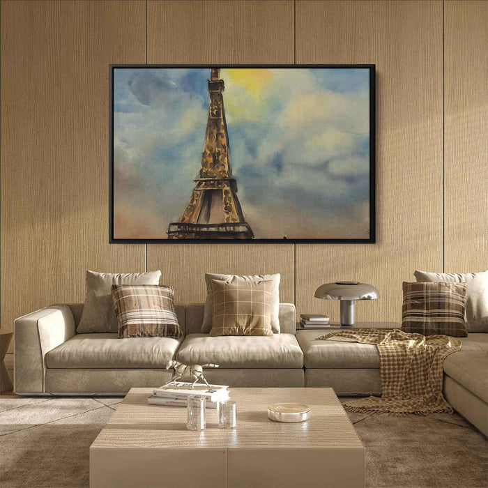 Watercolor Eiffel Tower #126 - Kanvah