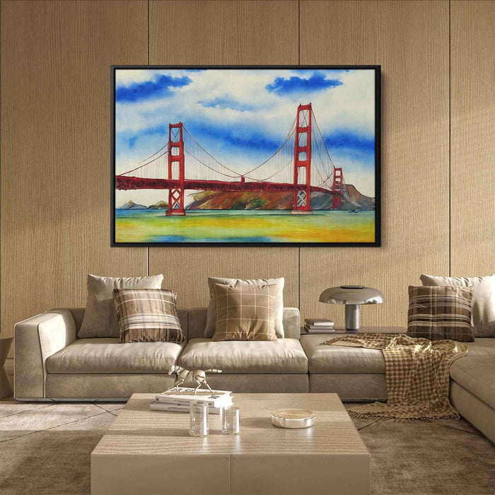 Watercolor Golden Gate Bridge #126 - Kanvah