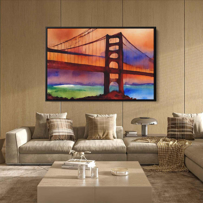 Watercolor Golden Gate Bridge #134 - Kanvah