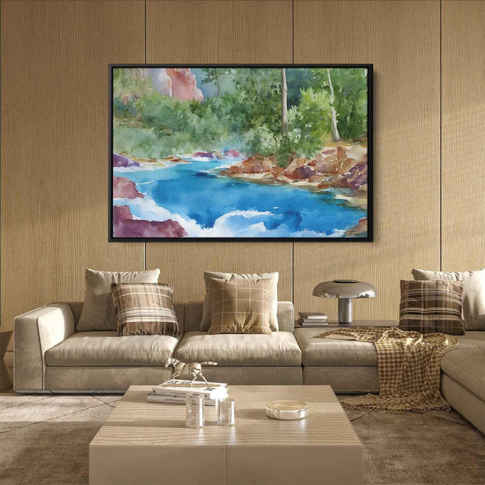 Watercolor Havasu Falls #135 - Kanvah