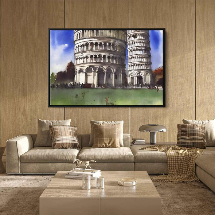 Watercolor Leaning Tower of Pisa #107 - Kanvah