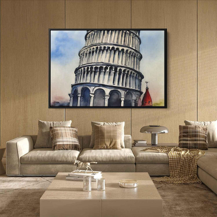 Watercolor Leaning Tower of Pisa #127 - Kanvah