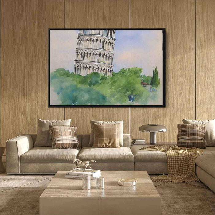 Watercolor Leaning Tower of Pisa #135 - Kanvah