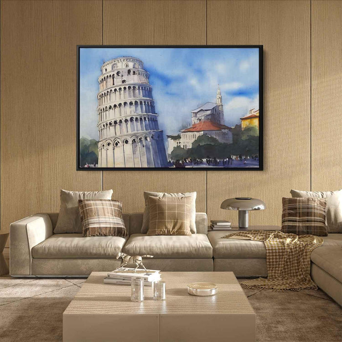 Watercolor Leaning Tower of Pisa #136 - Kanvah