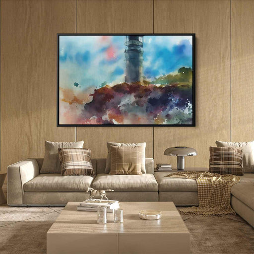 Watercolor Lighthouse #111 - Kanvah