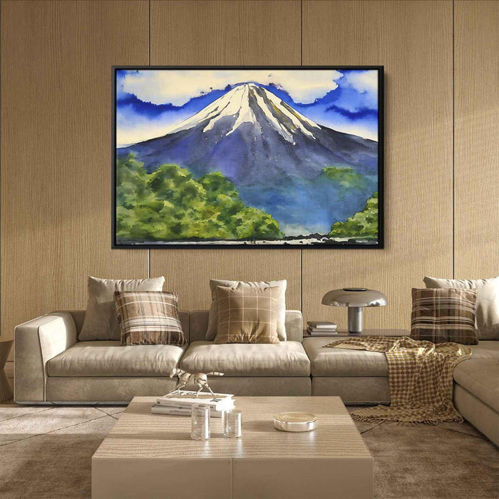 Watercolor Mount Fuji #118 - Kanvah