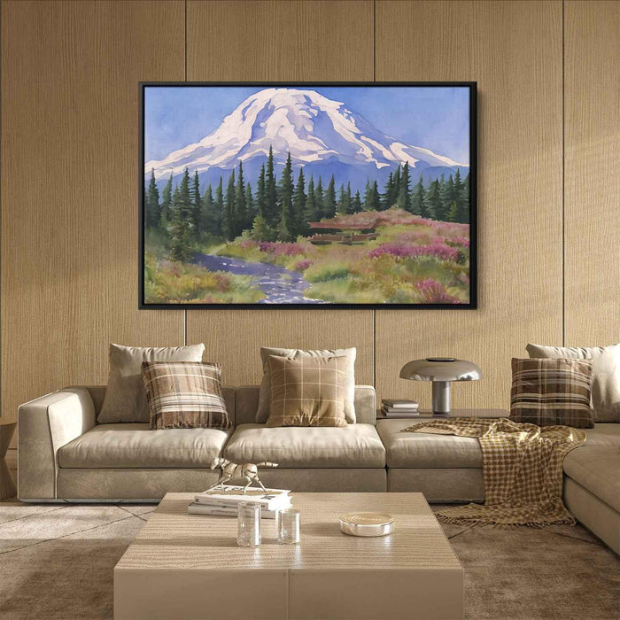Watercolor Mount Rainier #128 - Kanvah