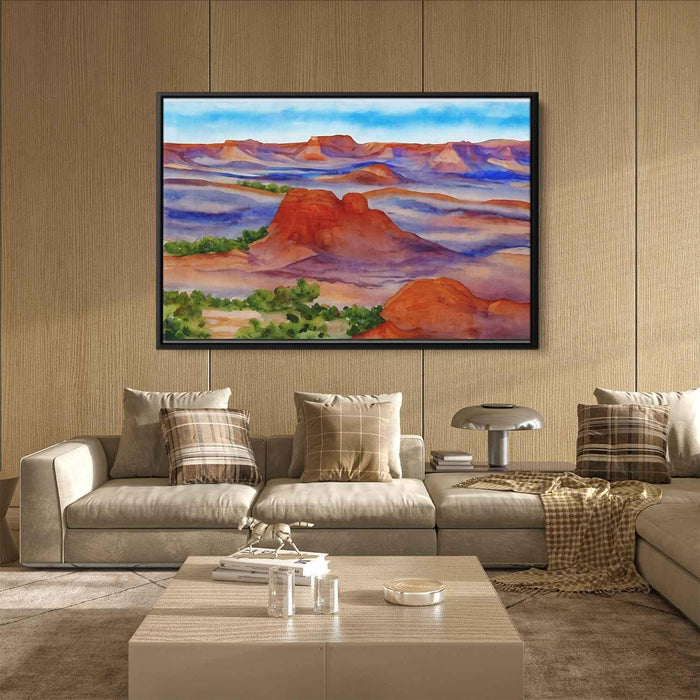 Watercolor Painted Desert #127 - Kanvah