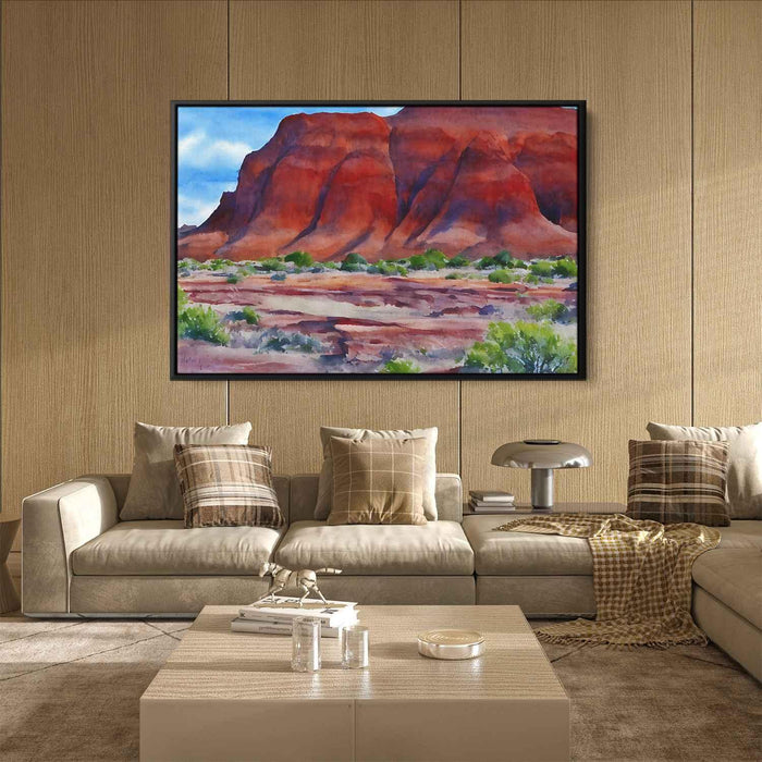 Watercolor Painted Desert #133 - Kanvah