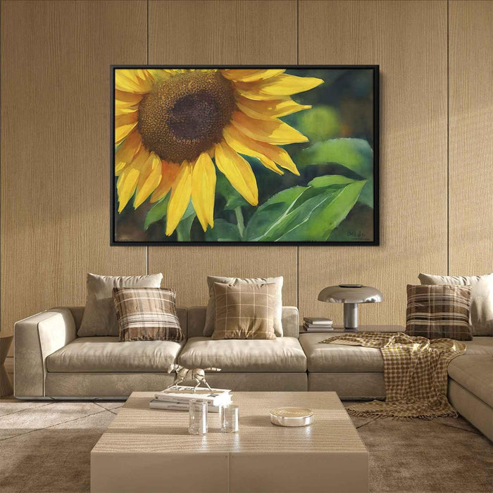 Watercolor Sunflower #124 - Kanvah