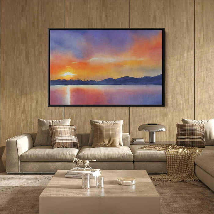 Watercolor Sunset #124 - Kanvah