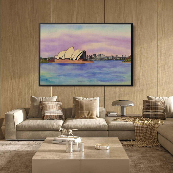 Watercolor Sydney Opera House #111 - Kanvah