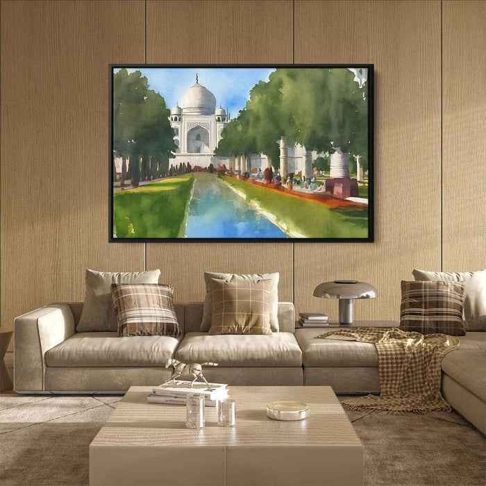 Watercolor Taj Mahal #118 - Kanvah
