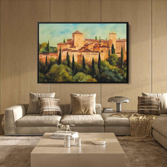 Watercolor Alhambra #127 - Kanvah