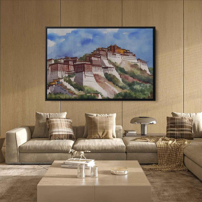 Watercolor Potala Palace #118 - Kanvah