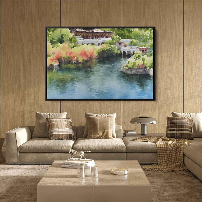 Watercolor Summer Palace #128 - Kanvah