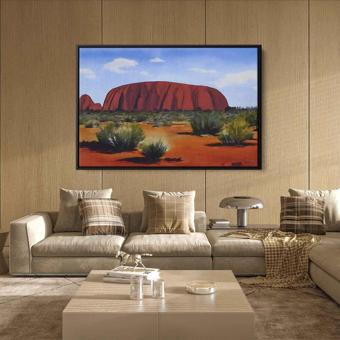 Watercolor Uluru #124 - Kanvah