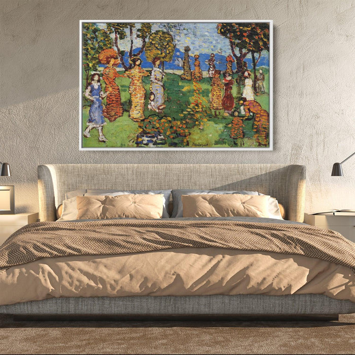 A Day in the Country by Maurice Prendergast - Canvas Artwork